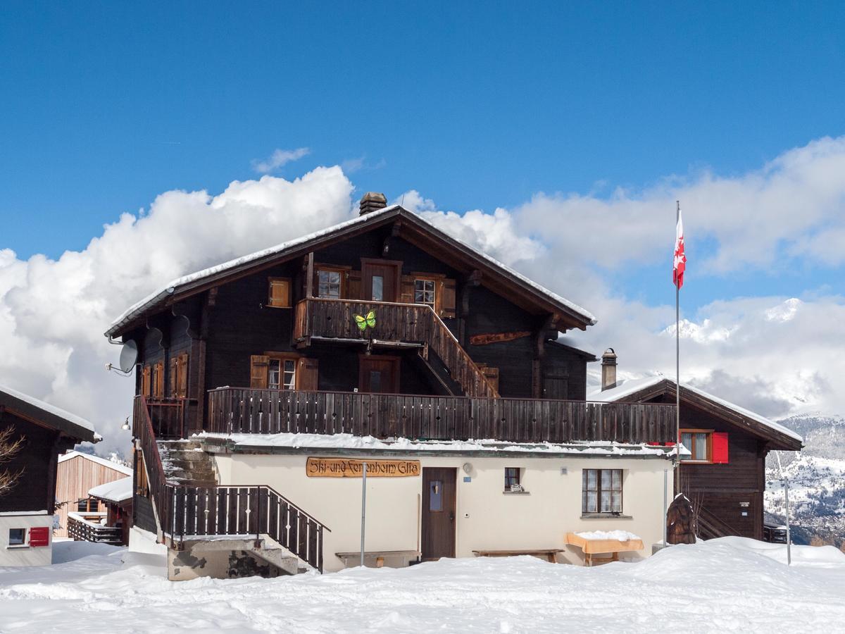 Gruppenhaus Im Walliser Alpstyle Rosswald Exterior photo