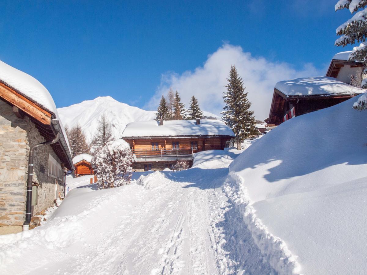 Gruppenhaus Im Walliser Alpstyle Rosswald Exterior photo