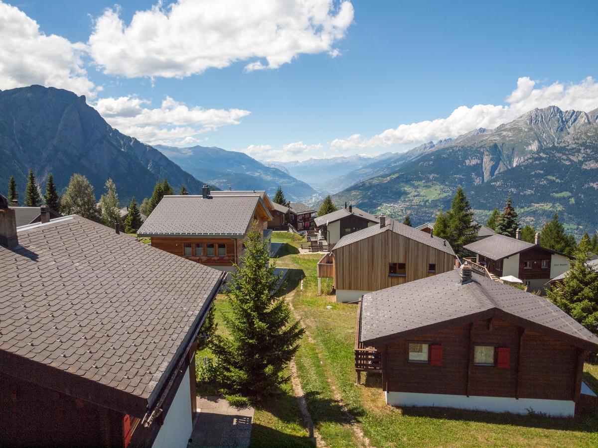 Gruppenhaus Im Walliser Alpstyle Rosswald Exterior photo